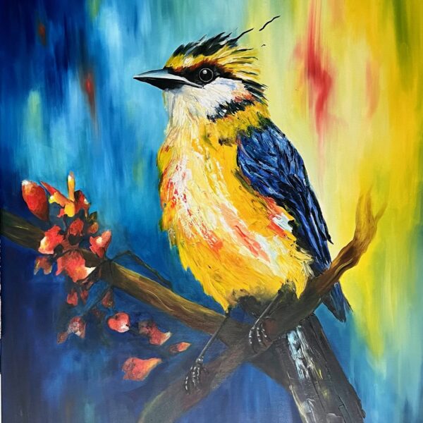 Vogel op stok